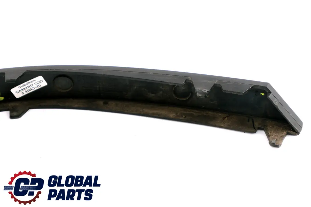 BMW 7 Series E65 E66 Bumper Guard Strip Rear Right O/S Black Sapphire Metallic