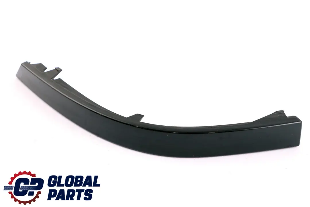 BMW 7 Series E65 E66 Bumper Guard Strip Rear Right O/S Black Sapphire Metallic