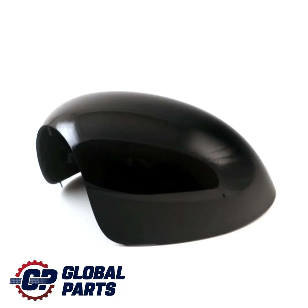 £BMW Mini Cooper R55 R56 Cover Power Fold Cap Casing Left N/S Mirror Wing Black