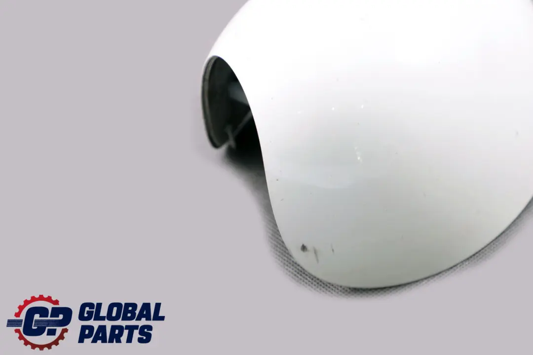 BMW Mini R55 R56 Abdeckung Spiegel Rechts White Weiss Anklappfunktion