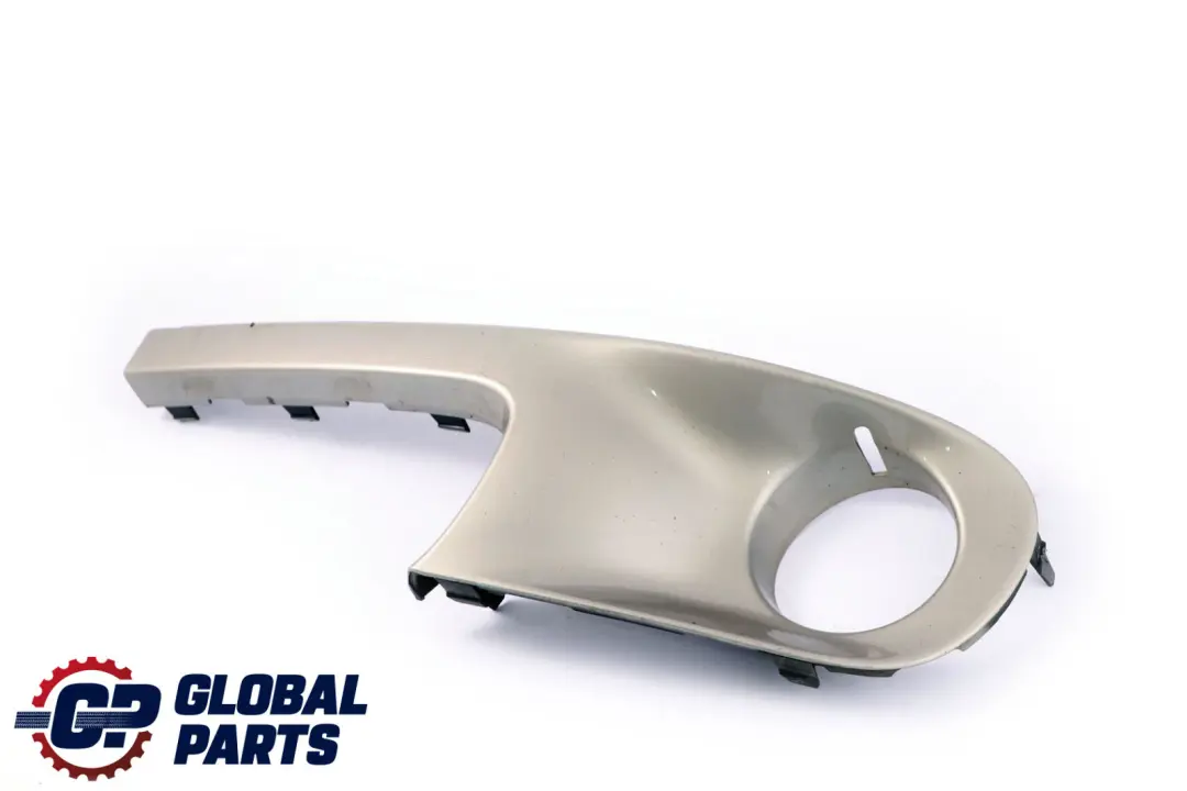 Mini Cooper S 1 R55 R56 Front Bumper Left N/S Trim Panel Sparkling Silver