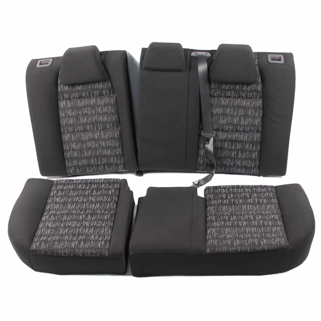 Seats Peugeot 307 Cloth Fabric Set Front Rear Bench Seat Anthracite Palassari