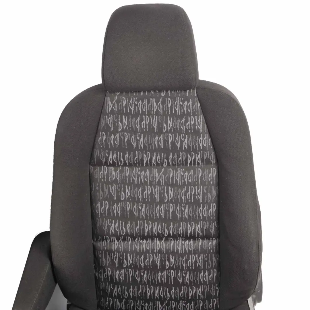 Seats Peugeot 307 Cloth Fabric Set Front Rear Bench Seat Anthracite Palassari