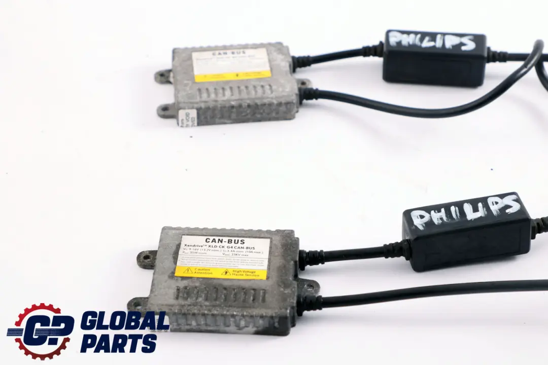 Genuine Philips HID Xenon Light Xendrive XLD CK G4 CAN-BUS ECU Module Set