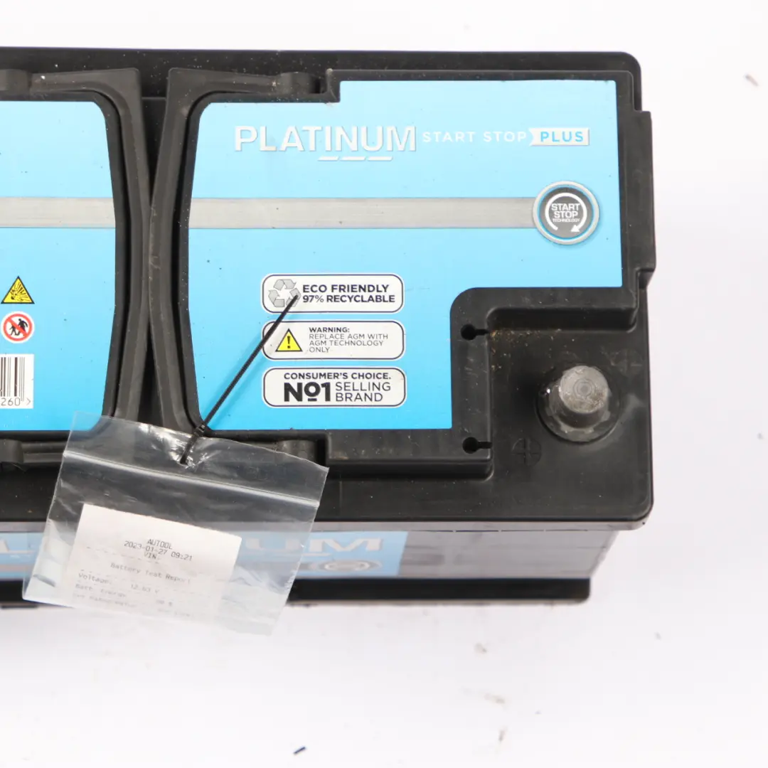 Platinium Start Stop Plus AGM Accumulator Battery 90Ah 900A 12V AGM19