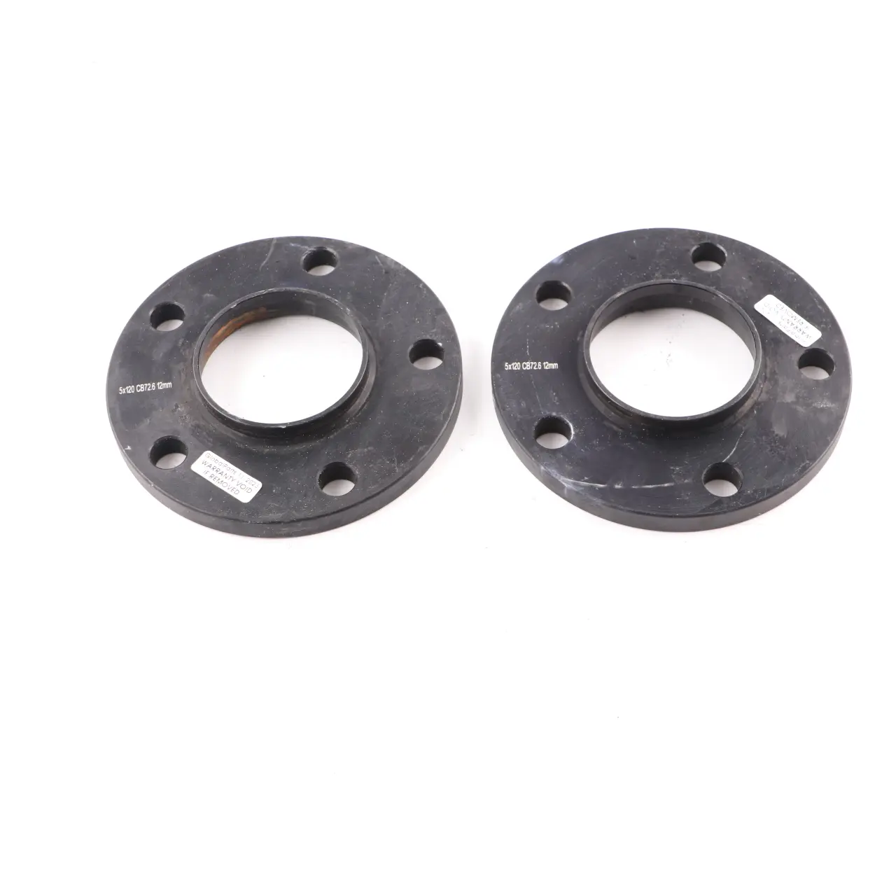 Alloy Wheel Spacers Hubcentric Shims Precision BMW 5x120 72.6mm 12mm