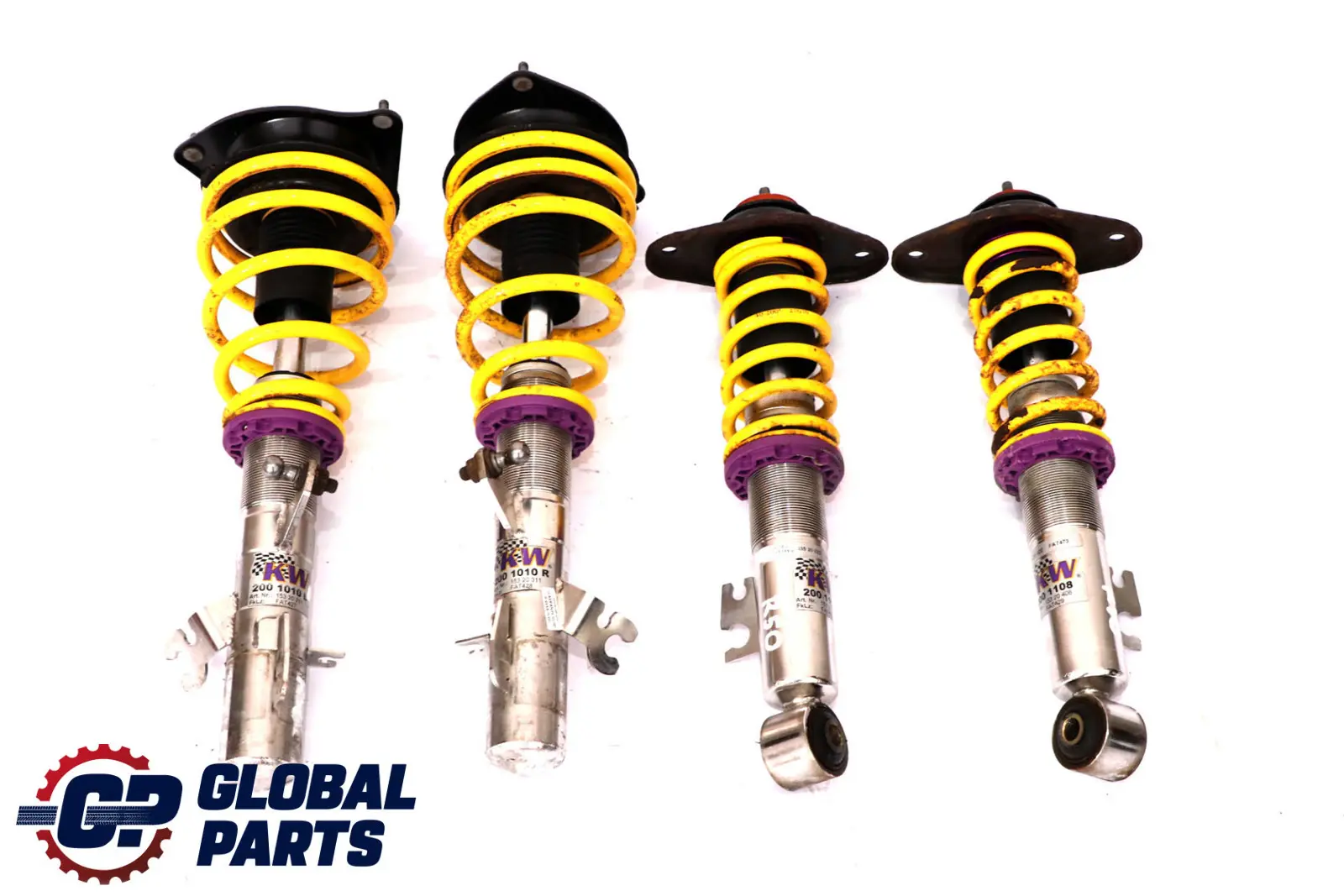 Mini R50 Front Rear Left Right Suspension N/O/S KW Shock Absorber Set