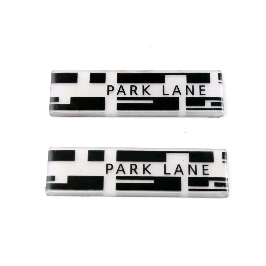 Mini R50 Park Lane Pegatina Ventana Trasera Calcomanías Placas Set