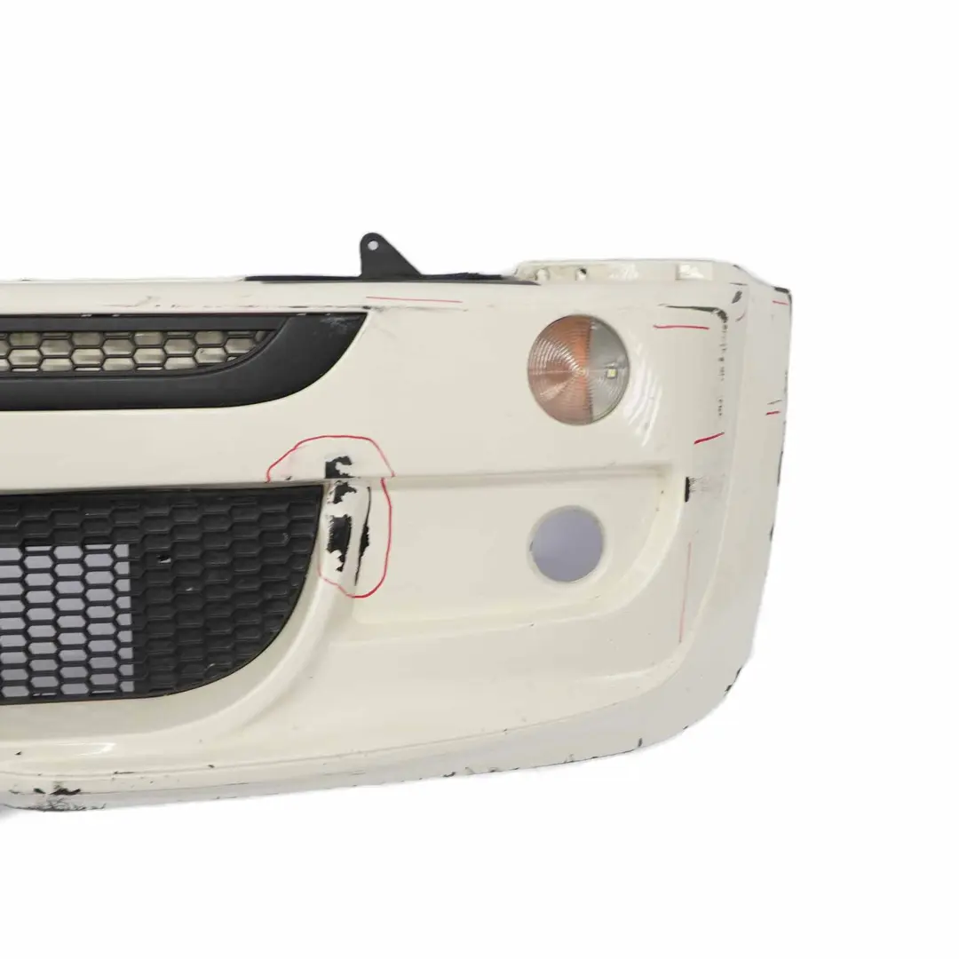 Mini R52 R53 Front Bumper Cooper S Panel Tuning Pepper White - 850