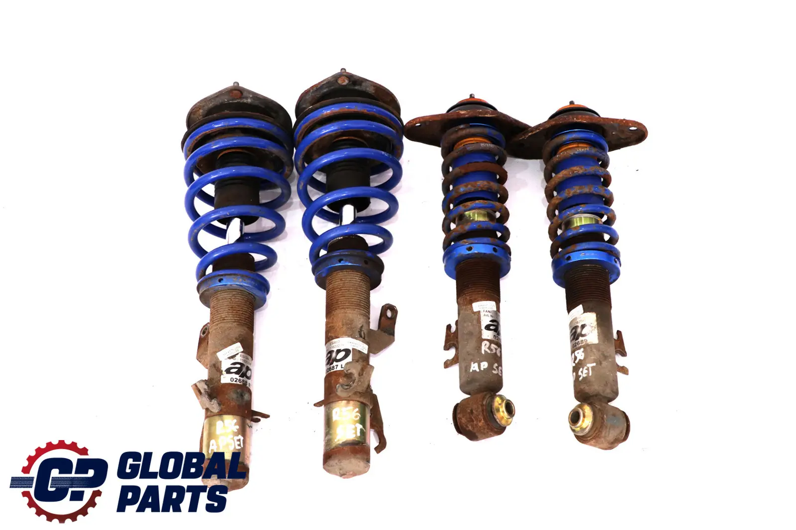 Mini R56 Front Rear Left Right Suspension N/O/S AP Shock Absorber Set