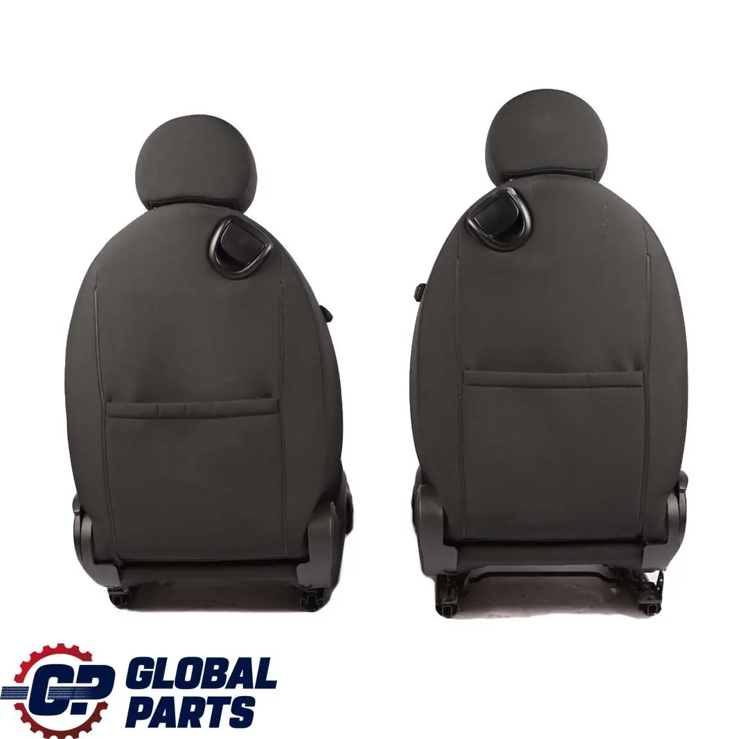 Mini Cooper One R56 Cloth Interior Seats Seat Set Fabric Cosmos Carbon Black