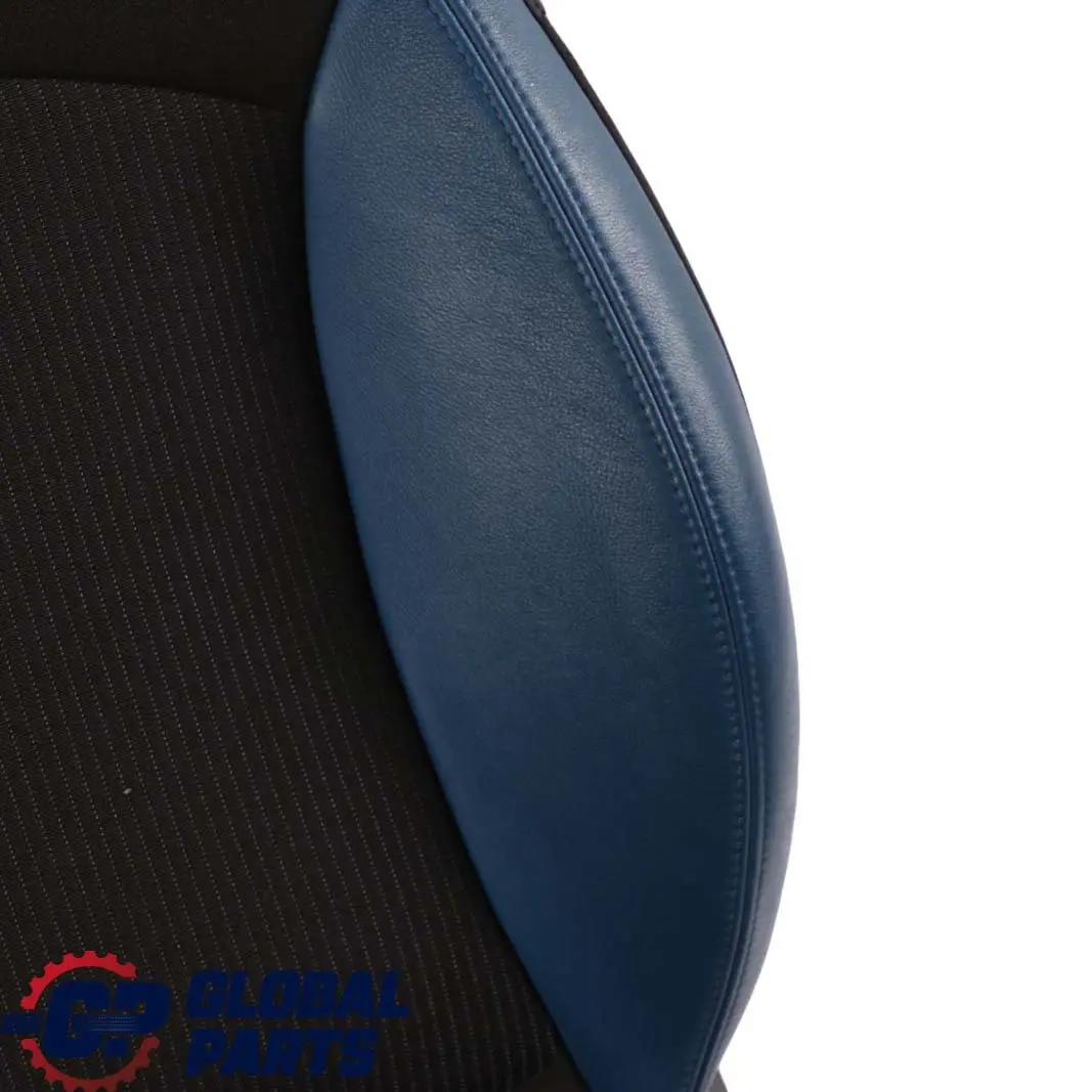 Mini Cooper One R56 Sport  Cloth / Blue Leather Interior Seats Front Rear Seat