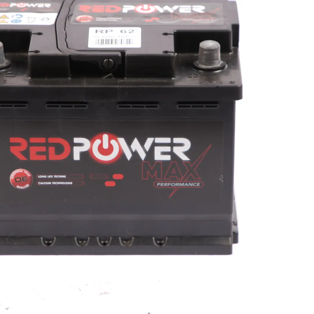 REDPOWER 12V Calcium Accumulator Battery 72Ah 510A RP 62