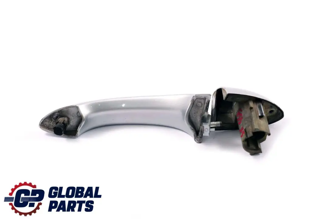 BMW X5 Series E53 Rear Right Door O/S Grab Handle Titansilber Silver Metallic