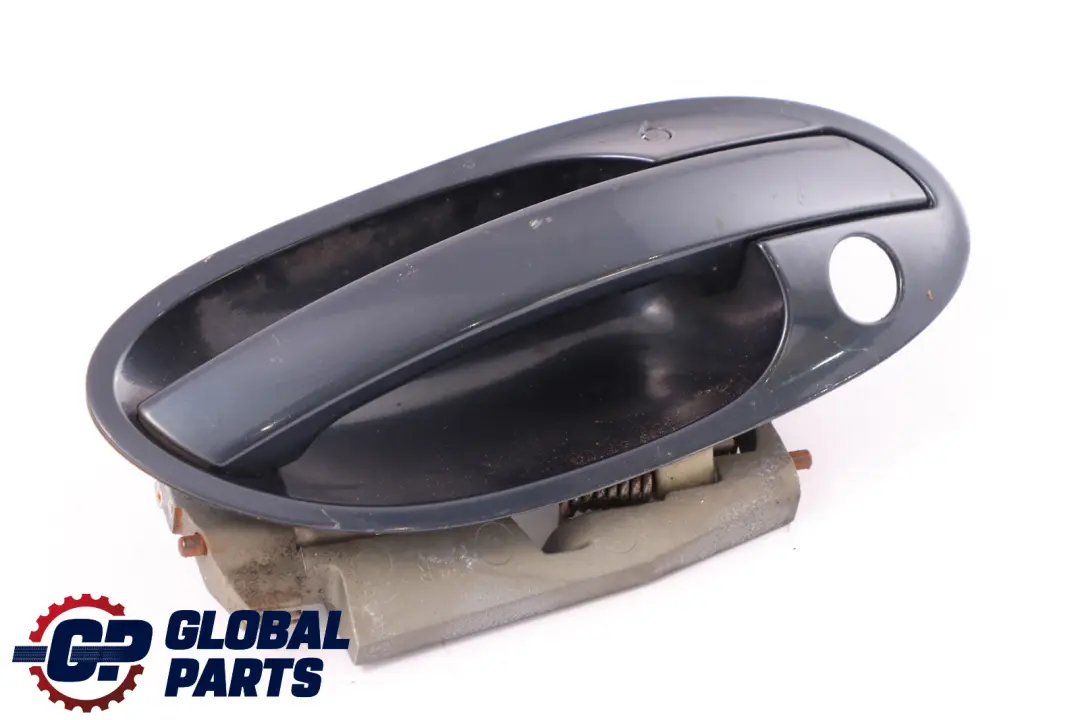 BMW 7 Series E65 Front Right Grab Handle Door Opener O/S Toledoblau Blau