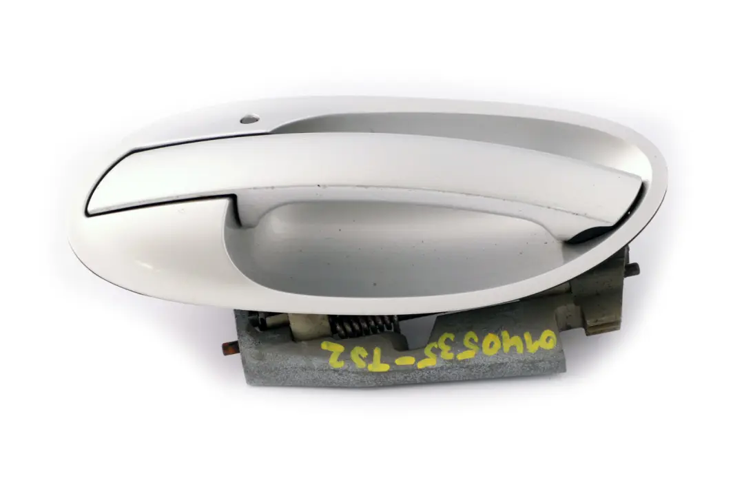 BMW 7 Series 2 E65 E66 Outer Door Opener Front Left N/S Titansilber Silver 354