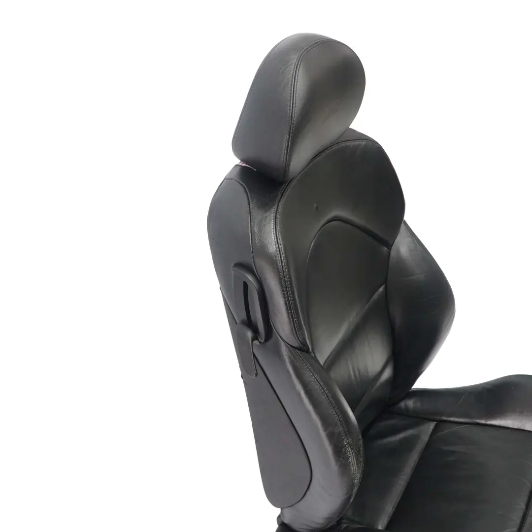 BMW E46 M3 Coupe Black Leather Walknappa Front Right O/S Driver Seat Memory