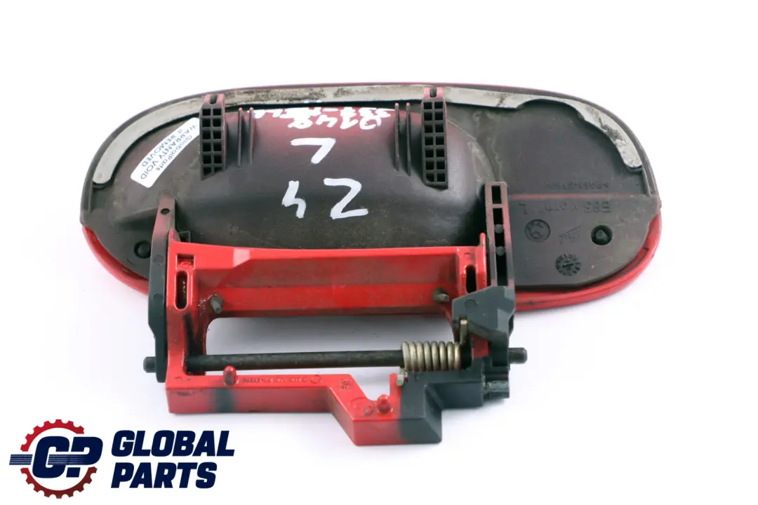 Outer Door Opener Left Handle N/S Hellrot Red 314 BMW Z4 Series E85 E86 - SKU rhd-0148337-HELL - Part number 0148337