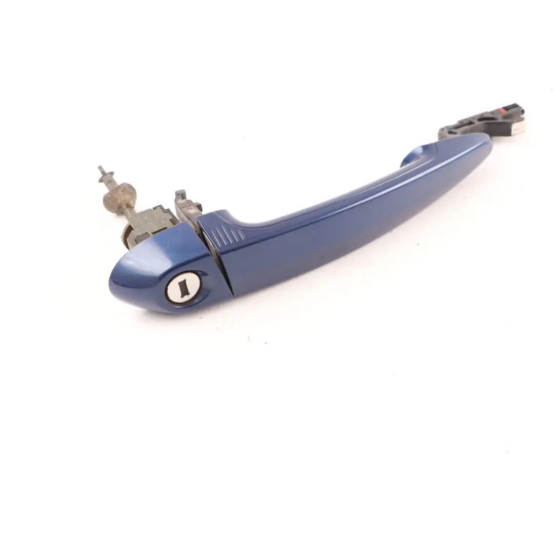 Door Handle BMW E81 E87 Grab Front Right O/S Comfort Access Le Mans Blue - 381