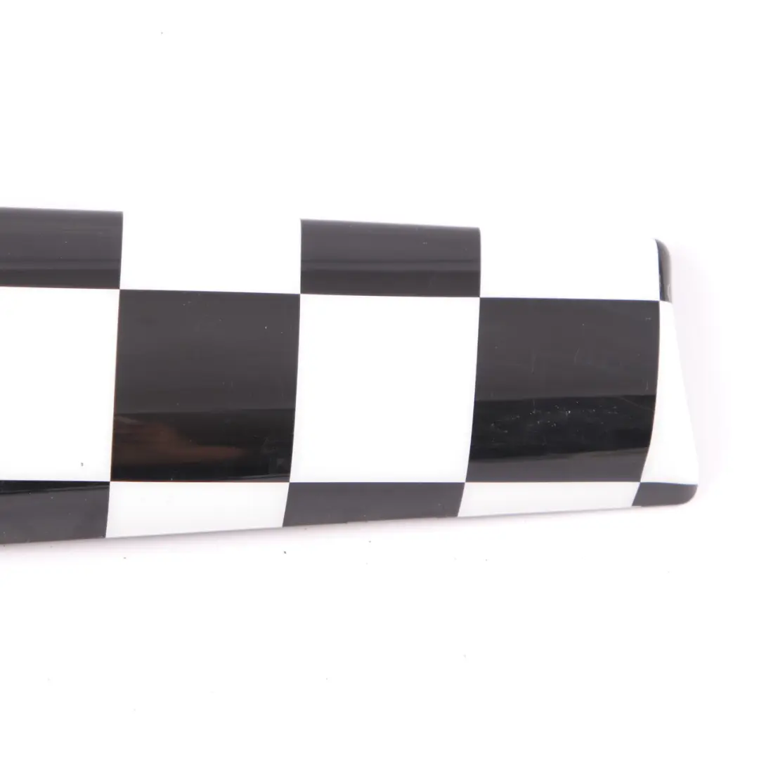 Dash Panel Mini Cooper R55 R56 R57 Dashboard Trim Cover Set Checkered Flag