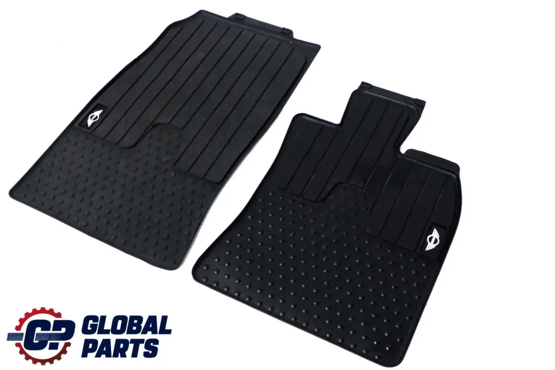 Mini Cooper R55 R56 Interior Front Rubber Floor Mats Set