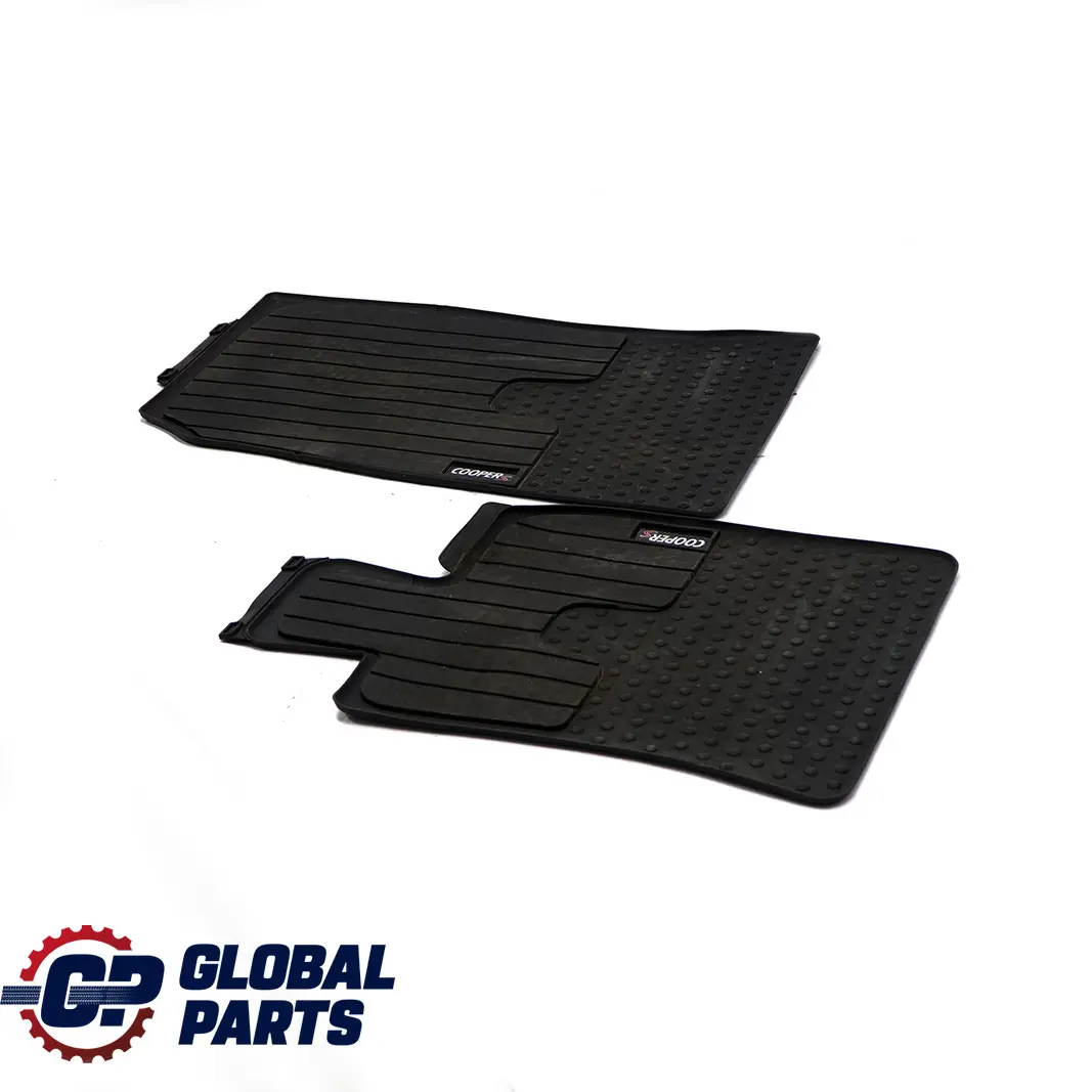 Mini Cooper S R55 R56 R57 Interior Front Rubber Floor Mats Set