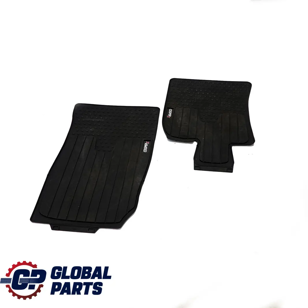 Mini Cooper S R55 R56 R57 Interior Front Rubber Floor Mats Set