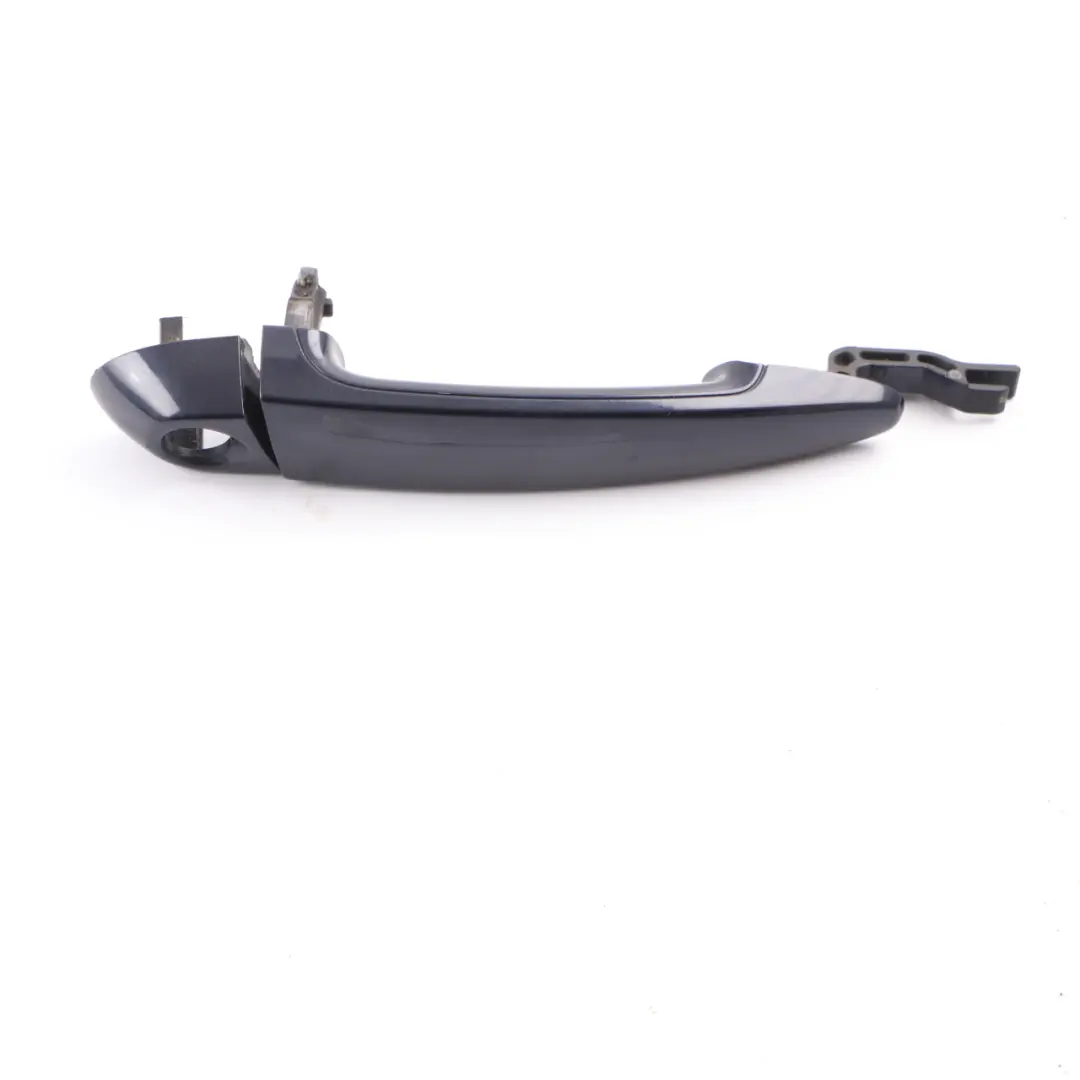 Door Handle BMW E81 E82 E87 Front Right Grab O/S Outside Monacoblau Blue A35