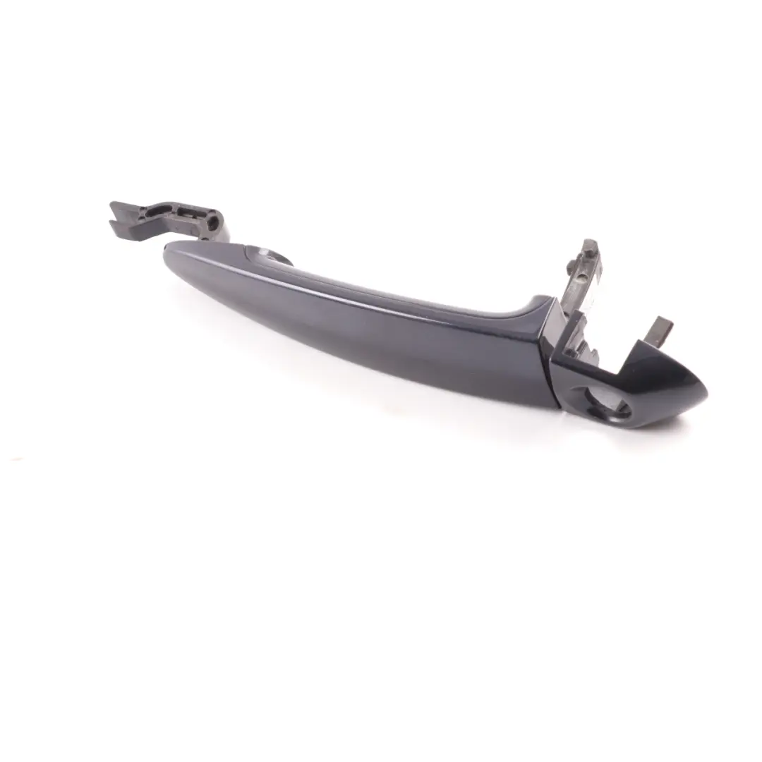 Door Handle BMW E81 E82 E87 Front Right Grab O/S Outside Monacoblau Blue A35