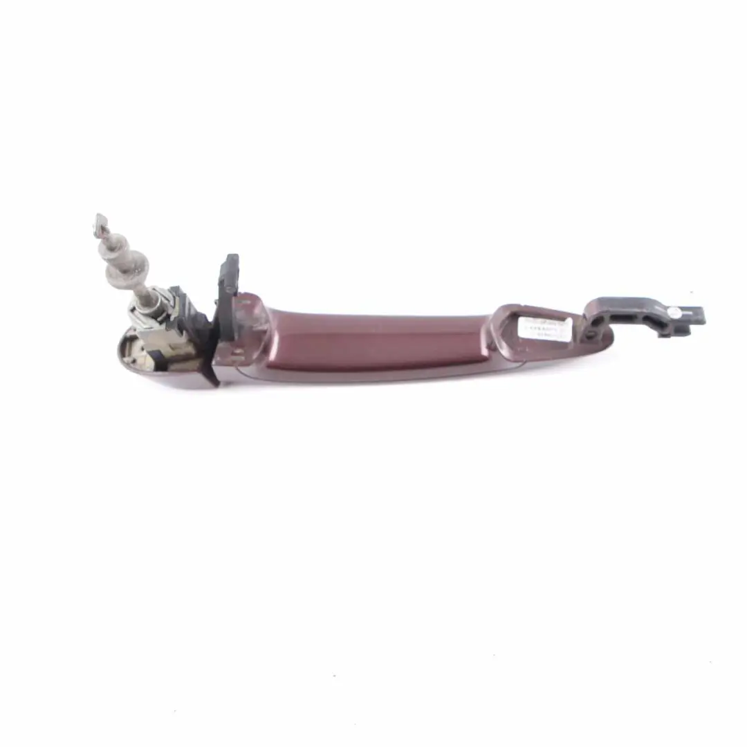 Door Handle BMW E90 E91 Grab Outside Front Right O/S Barriquerot Red - A41