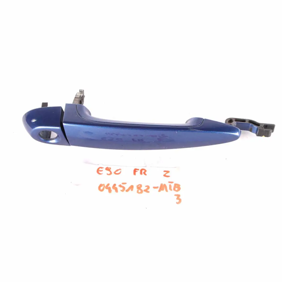 Grab Handle BMW E87 E90 E91 3 Front Right Door O/S Montegoblau Blue A51