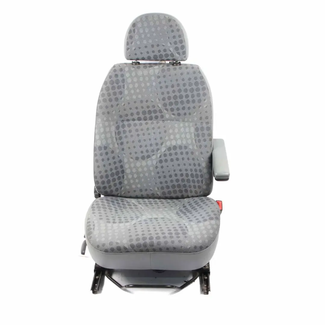 Ford Transit Front Seat Right O/S Passenger Side Double Seat Cloth Lichen Grey