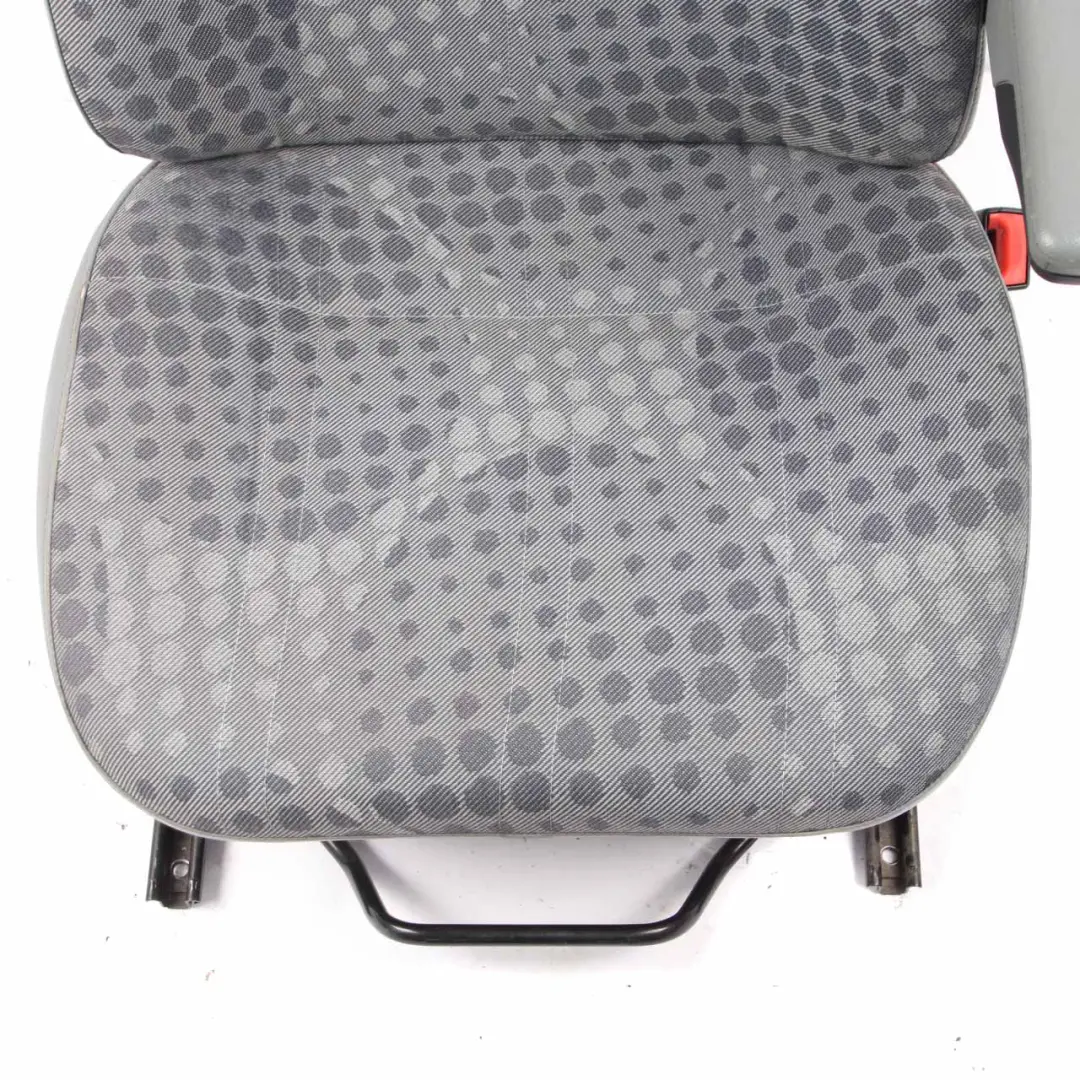 Ford Transit Front Seat Right O/S Passenger Side Double Seat Cloth Lichen Grey