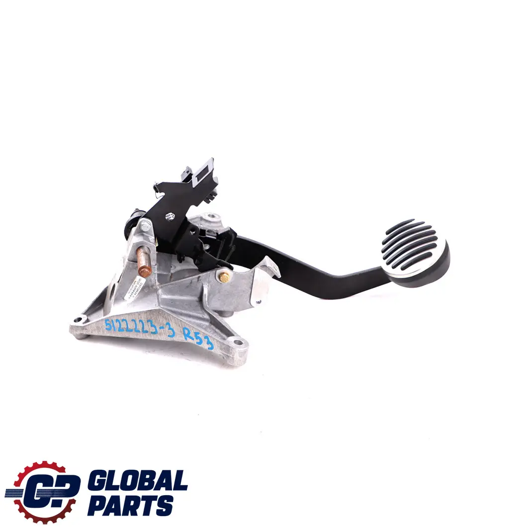 MINI Cooper R50 R52 R53 3 Brake Pedal Assembly Automatic Gearbox Chrome 1512223