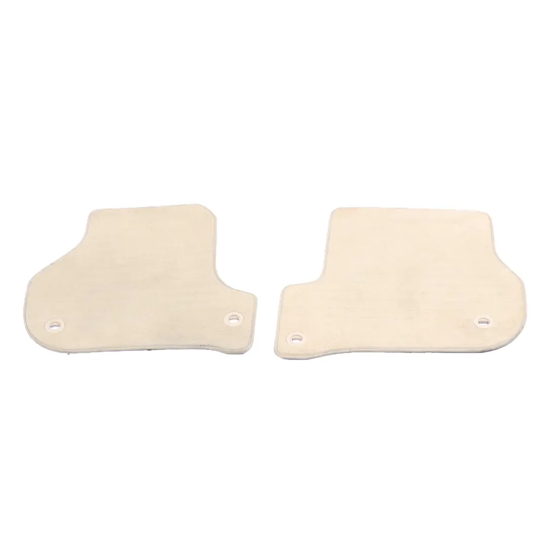Skoda Octavia II Floor Mats Set Interior Front Rear Floor Cover Ivory 1Z2864436A