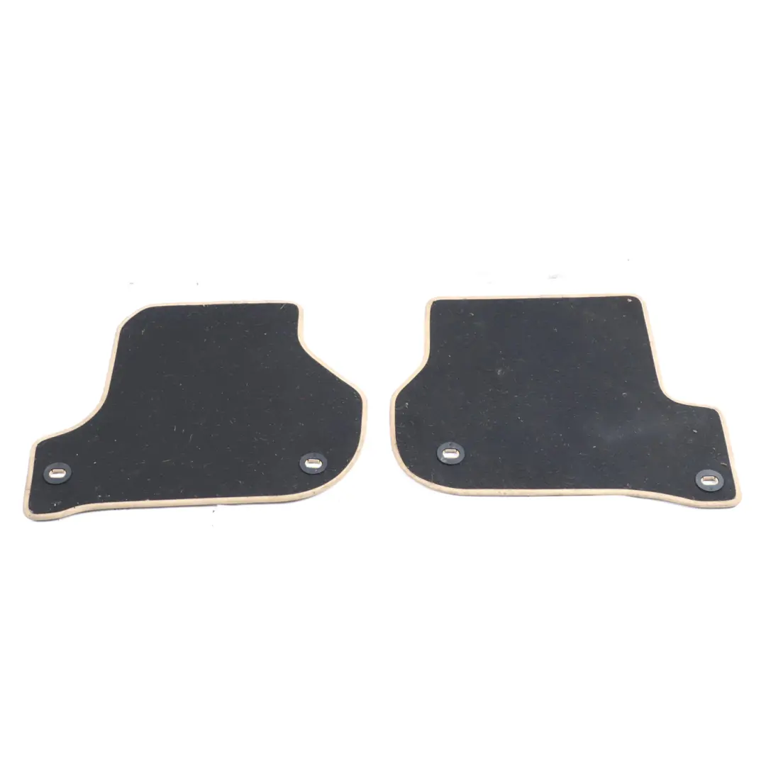 Skoda Octavia II Floor Mats Set Interior Front Rear Floor Cover Ivory 1Z2864436A