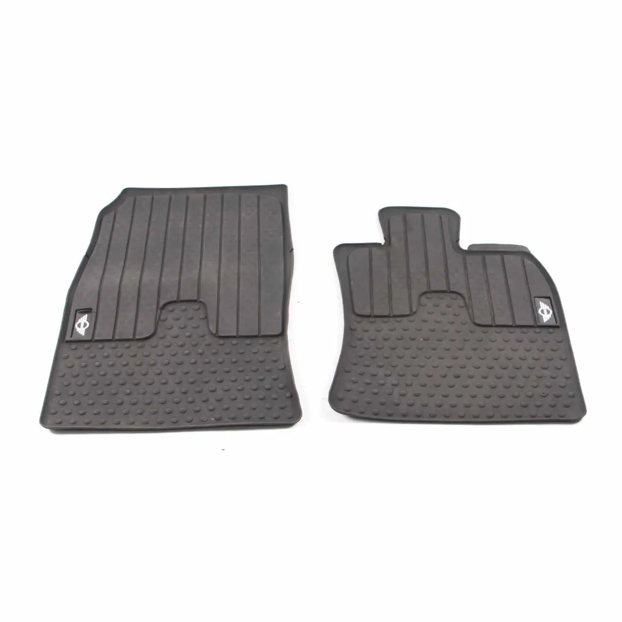 Floor Rubber Mats Mini R56 R57 R58 All Weather Interior Front Set Black 2243913