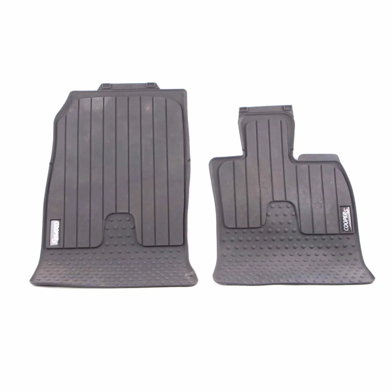 Floor Rubber Mats Mini R56 R57 R58 All Weather Interior Front Set Black 2243917