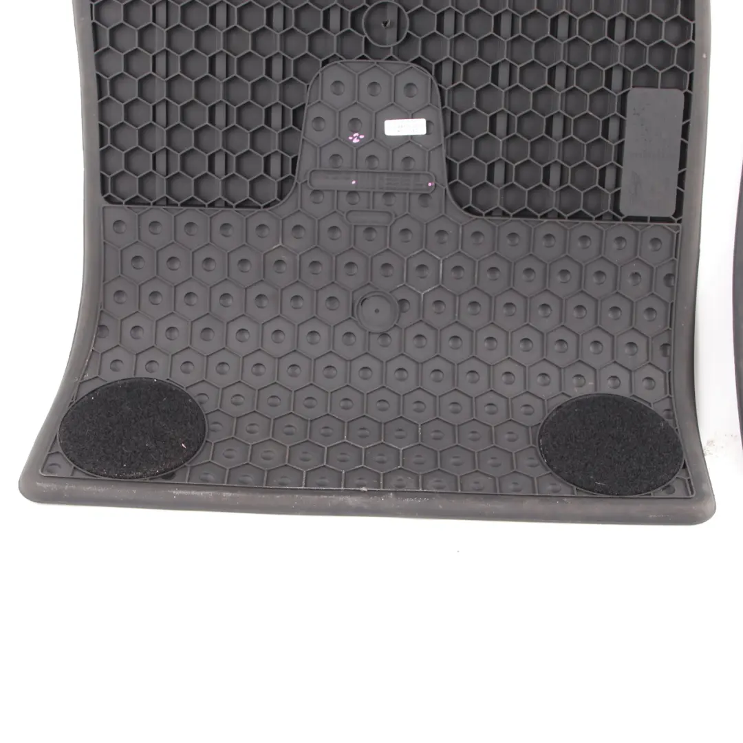 Floor Rubber Mats Mini R56 R57 R58 All Weather Interior Front Set Black 2243917