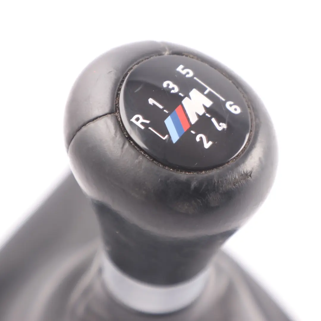 Gear Shift Knob BMW F10 F11 M Sport Lever Cover Black Leather 6-speed 2284057