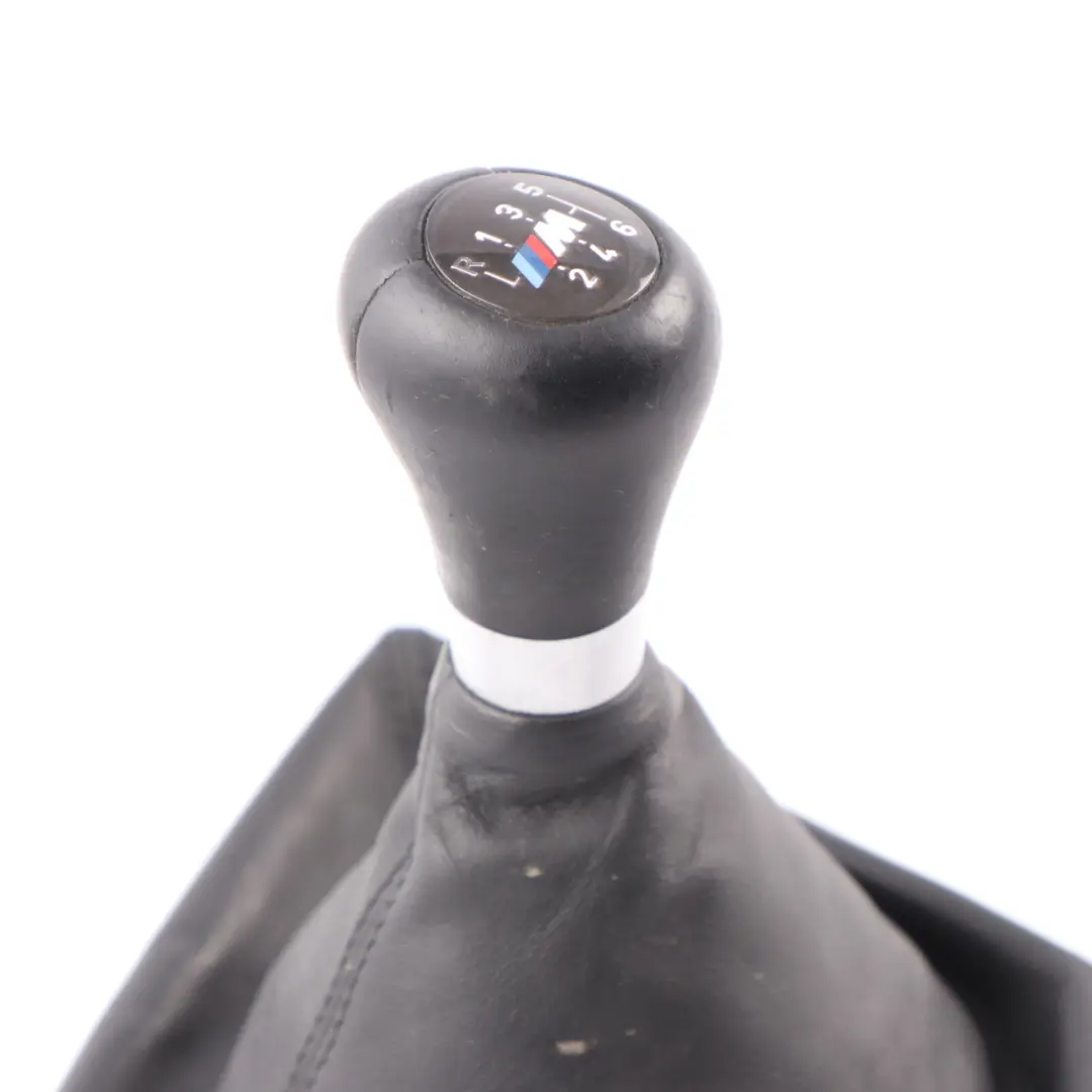 Gear Shift Knob BMW F30 F31 M Sport Selector Cover Leather Black 6-speed 2284556