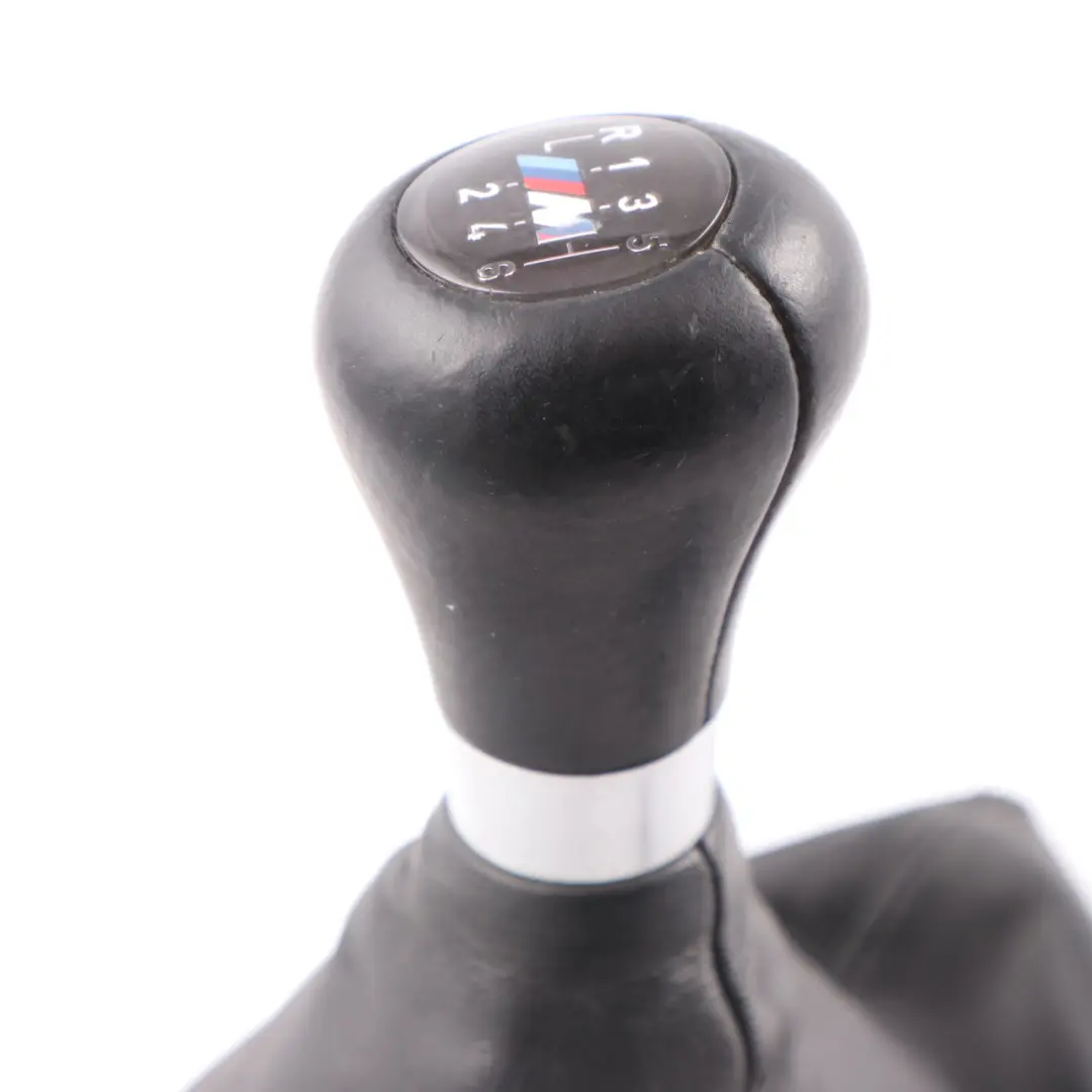 Gear Shift Knob BMW F30 F31 M Sport Selector Cover Leather Black 6-speed 2284556