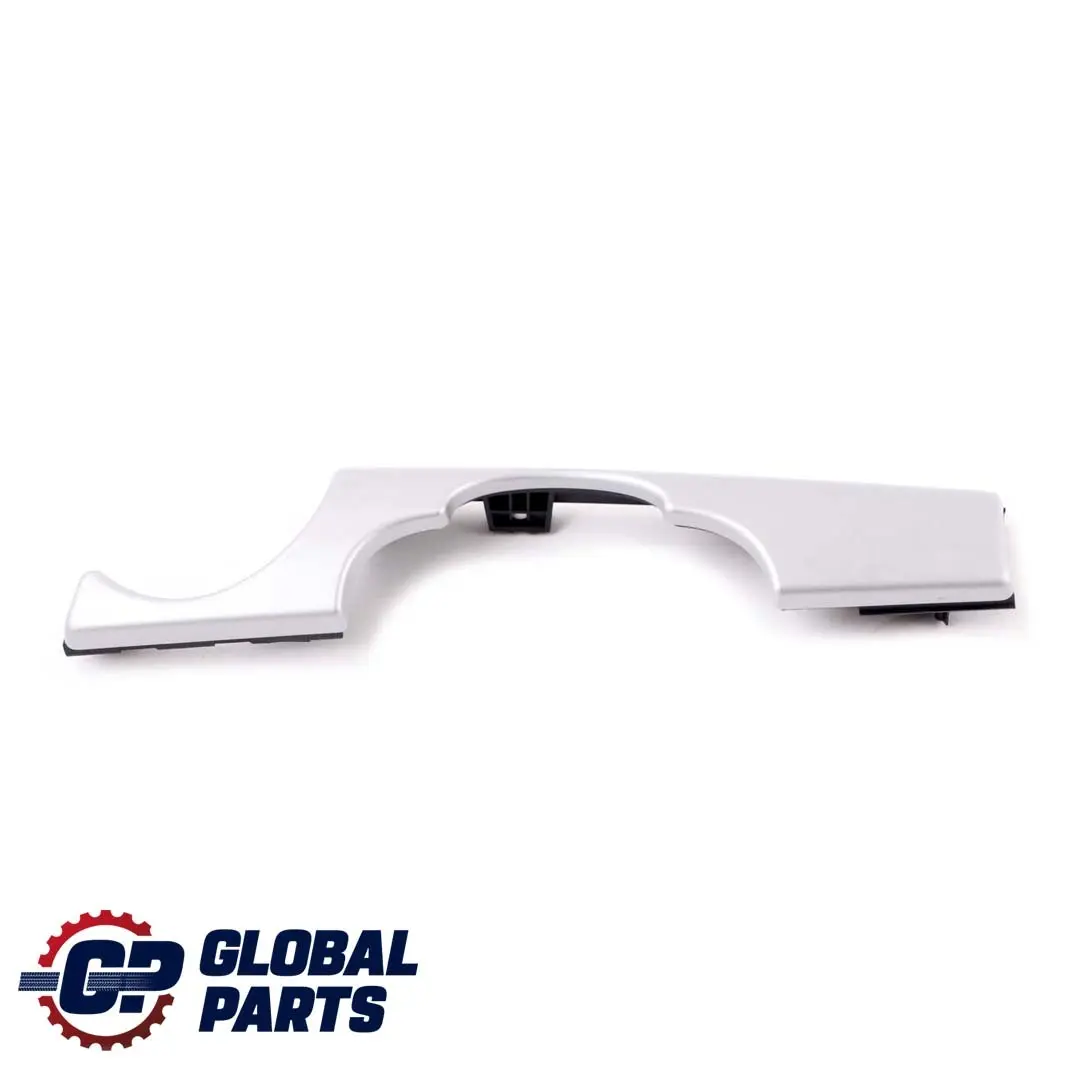 BMW MINI Cooper R55 R56 R57 R58 LCI 12 Dashboard Panel Trim Cover White Silver