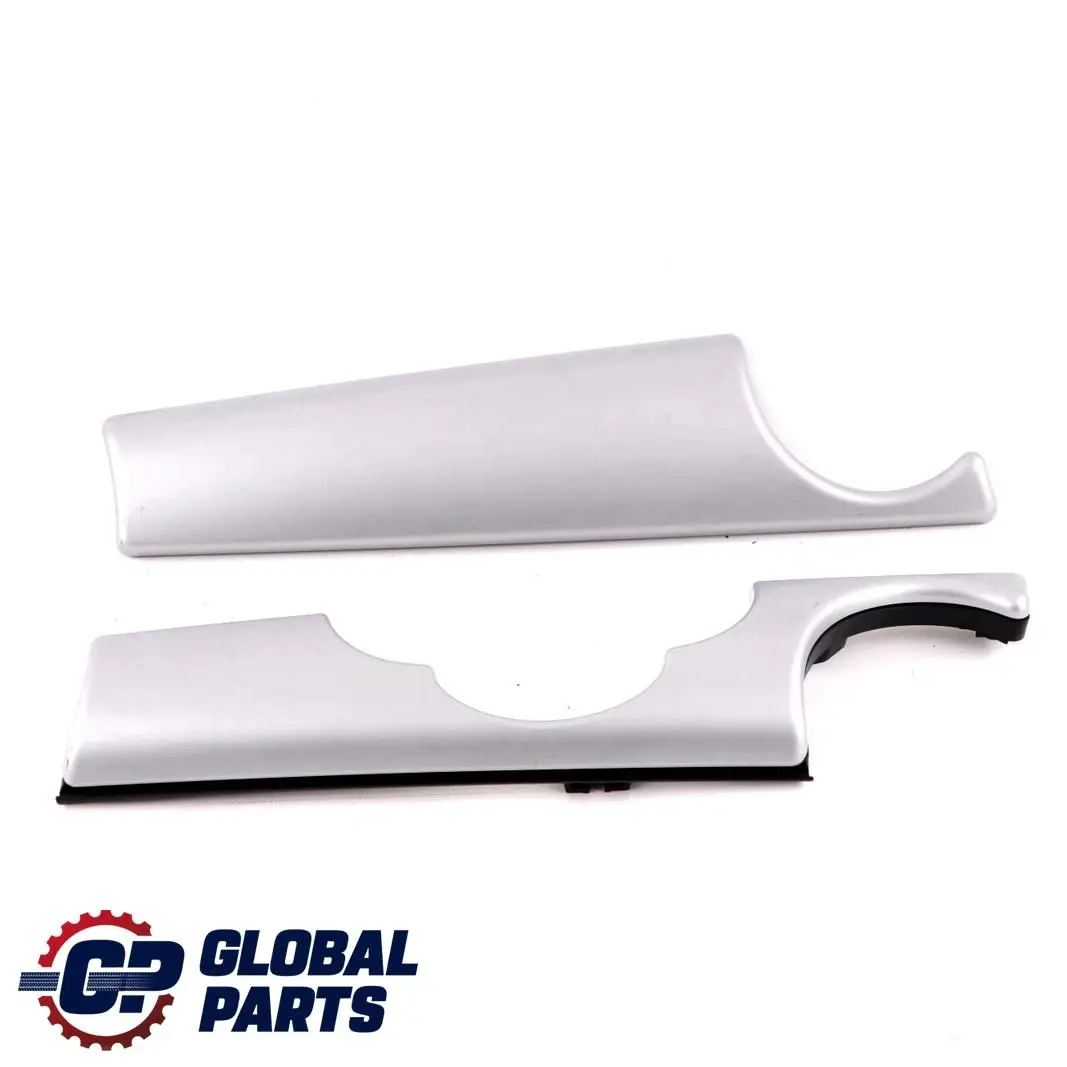 BMW MINI Cooper R55 R56 R57 R58 LCI 12 Dashboard Panel Trim Cover White Silver