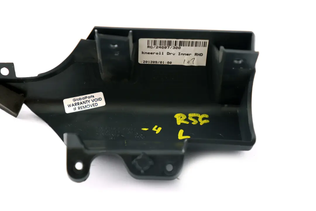 BMW Mini 4 R55 R56 R57 Knee Protection Driver's Side Trim Grey 2752832