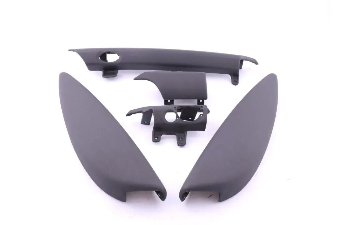 BMW Mini Cooper One 15 R56 Dashboard Dash Lower Trim Cover Set Kit Dark Grey