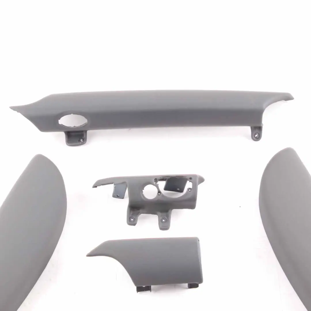 Mini Cooper One R56 Dashboard Dash Lower Trim Set Kit Dark Grey