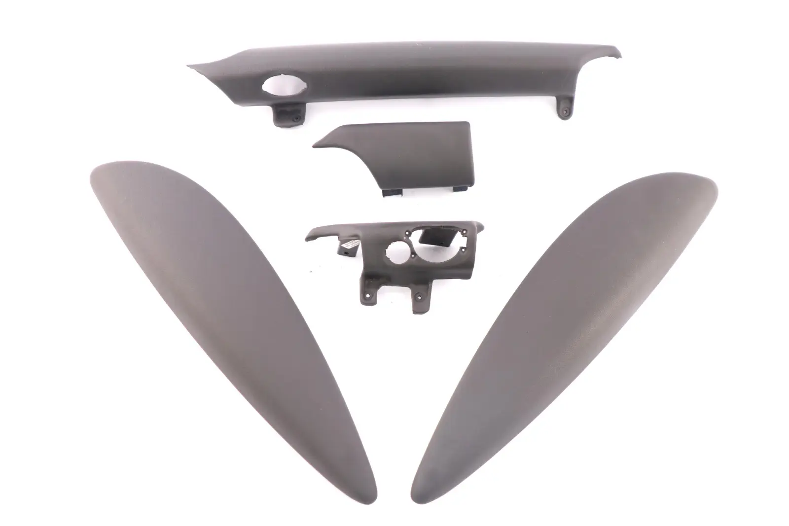 BMW MINI Cooper One 2 R56 Dashboard Dash Lower Trim Cover Set Kit Dark Grey