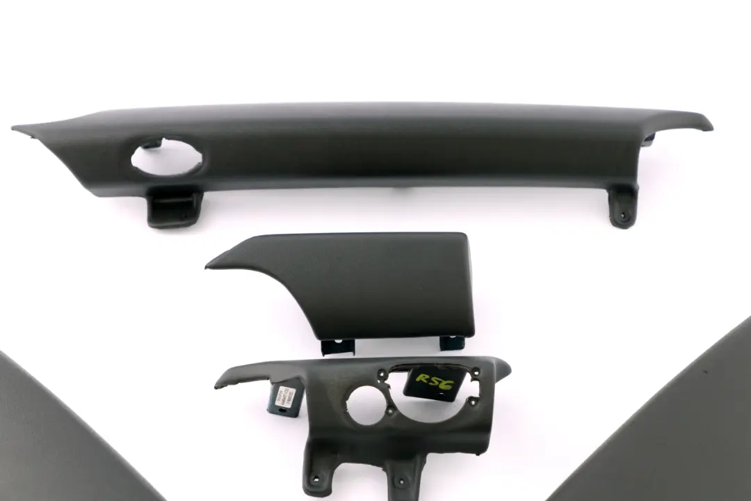 BMW Mini Cooper One 3 R56 Dashboard Dash Lower Trim Cover Set Kit Dark Grey