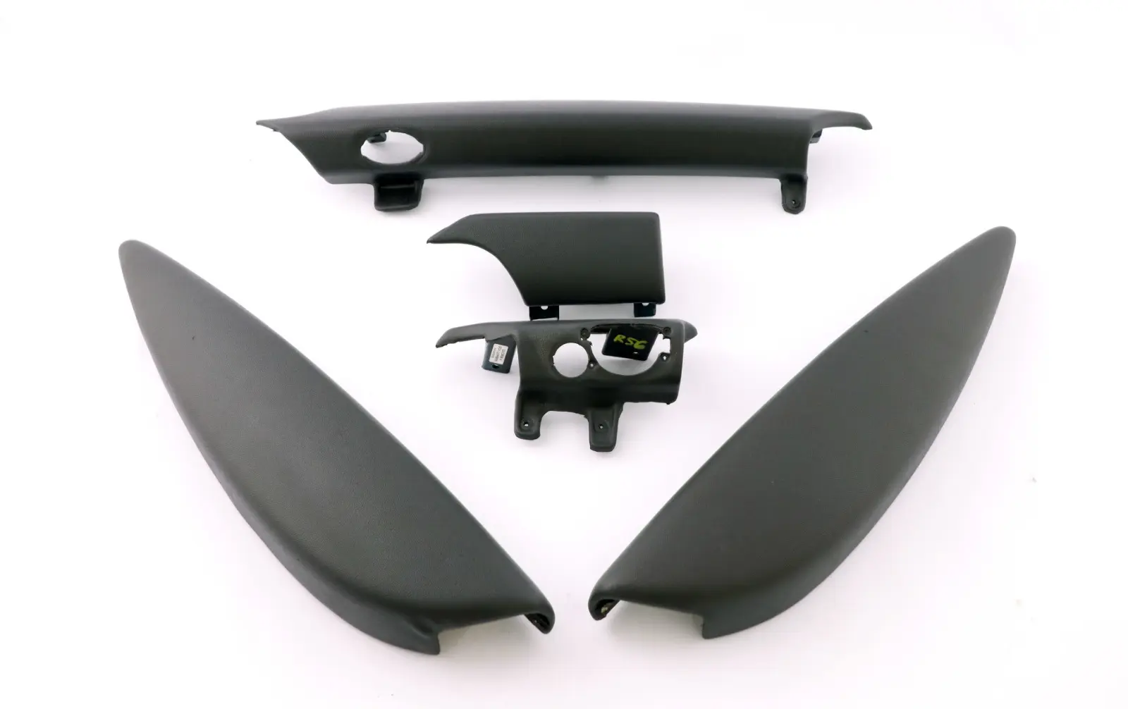 BMW Mini Cooper One 3 R56 Dashboard Dash Lower Trim Cover Set Kit Dark Grey